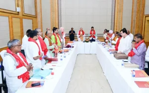 IISB Scholars meet SJTA Scholars in Presence of the King of Puri